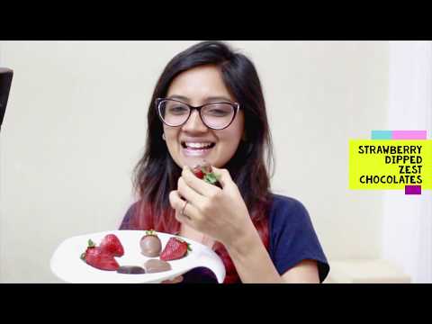 How to make Chocolate dipped Strawberry at home Zest Chocolates
