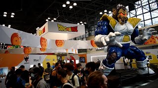 Dragon Ball Booth at New York Comic Con 2021
