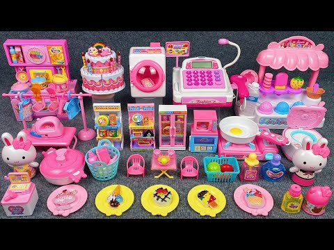 17 Minutes Satisfying with Unboxing Ice Cream Store & Kitchen Toys Set Review Toys | ASMR 