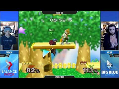 NGPU 30 SSBM - HoG | Tiramisu (Fox) vs. Kalvar (Marth) - Melee LF