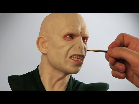 Voldemort Sculpture Timelapse - Harry Potter
