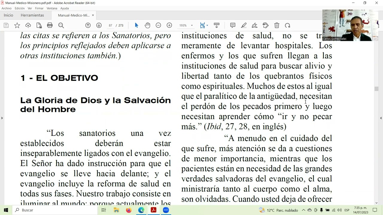 EL OBJETIVO DE LOS CENTROS MEDICO MISIONEROS
