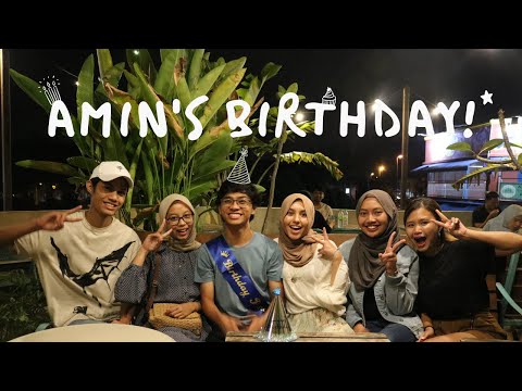 Amin's Birthday Surprise!