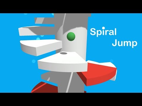 Spiral Jump - Spiral Jumping Ball Video