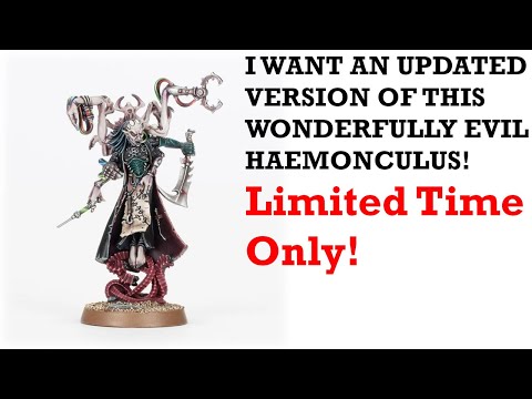 Warhammer 40k Drukhari Urien Rakarth Is THE BEST HAEMONCULUS