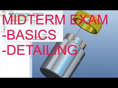 Pro/Engineer Wildfire 5.0 Basic Modeling, Assemblies, and Detailing