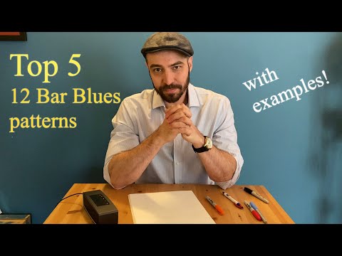 What is a 12 bar blues? (Music theory lesson)