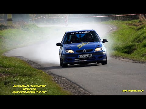 Marcin BULZAK / Patryk ZAPIÓR - Citroen Saxo - Super Sprint Żyraków 17-10-2021