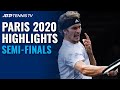 Medvedev Rolls; Zverev Stops Nadal | Paris 2020 Semi-Final Highlights