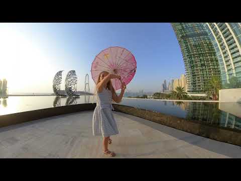 Little dance in Address Beach Resort, Dubai