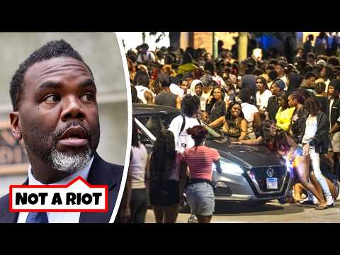 Teens Looted, 3 Shot,  50 Arrests, 5 Cops Hit, But Chicago Mayor Says It’s NOT a “Mob”