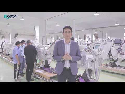 Roson is a manufacturer from China and has 19 years of experience in the production of dental chairs