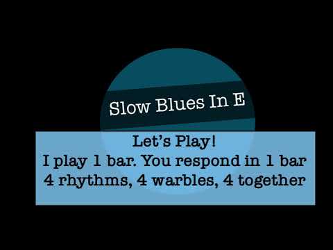 Slow Blues In E For Chromatic Harmonica in C: Episode 2 — E minor pentatonic sweet spot #1