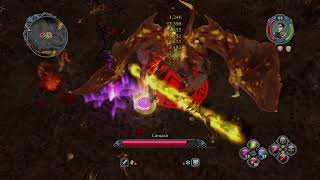 Pole Arms/Ranged SW vs Carnach/Balrog - Sacred 2 (Platinum Difficulty)