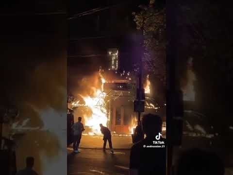 De Angelo սրճարանում բռնկված հրդեհը