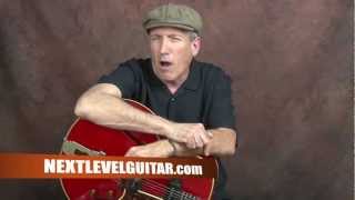 Learn T-Bone Walker inspired Post war Electric Blues guitar chords n rhythms Stormy Monday style