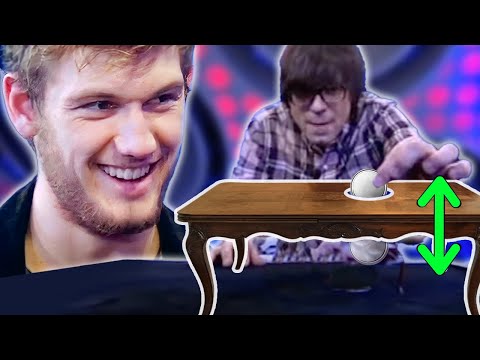 Coins crash through tables and leave Alex Pettyfer petrified