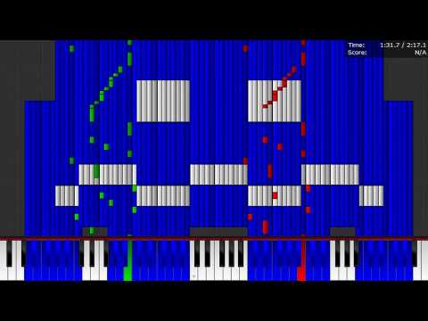 Dark MIDI - PAC-MAN Theme - 500,000 NOTES!!!