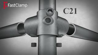 Fastclamp - giunti in ghisa strutture metalliche tubolari