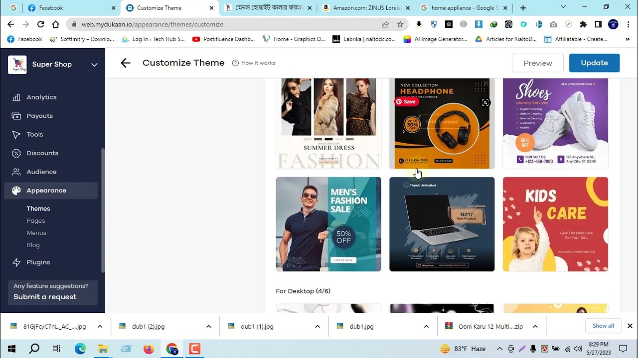 dukaan Theme SetUP part 2