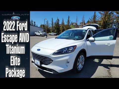 2022 Ford Escape Titanium AWD | Titanium Elite Package