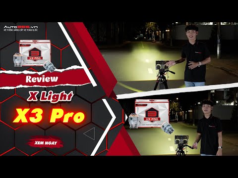 Review ánh sáng bi gầm LED X-Light X3 Pro (4300K)