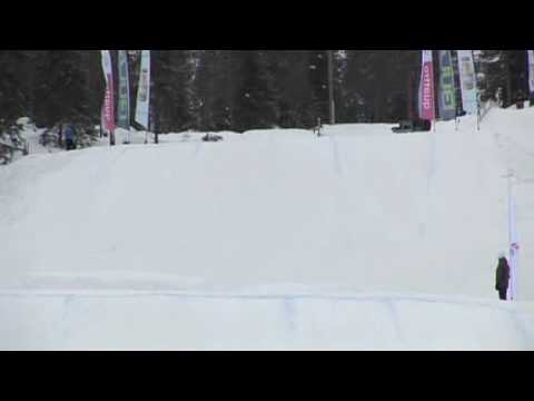 FWT09 @ Ounasvaara -Women's Slope Style - Run1- - 1st: Johanna Johansson (KatSla)