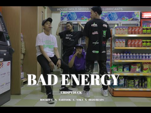 ROCKET C - BAD ENERGY FT NARTOK & YOKA [ OFFICIAL MUSIC VIDEO ] BY CRISPYDUCKCREW