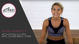 Download lagu Pilates Activating Glutes, Hips, Lower Back, Core, Sophie mp3