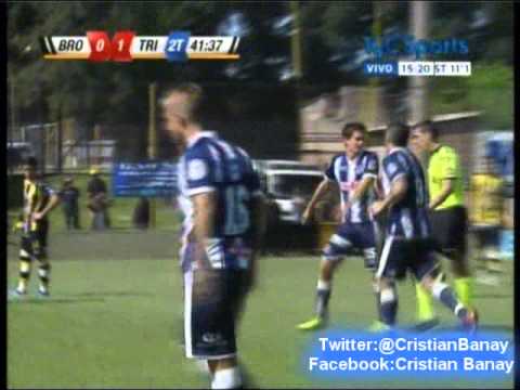 Almirante Brown 0 Tristan Suarez 1 (Relato Matias Palacios) Primera B Metro 2014