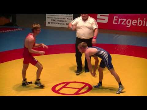 Ringen RSK Gelenau (B. Lehnert) - FC Erzgebirge Aue (K. Reimer) 57 kg Freistil, 03.09.2016