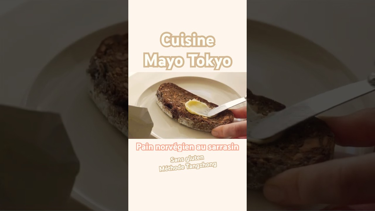 Pain norvégien au sarrasin sans gluten ( Méthode Tangzhong )