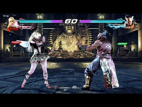 09_2 Lili Rochefort Black Desert - Stella Costume vs Heihachi -  Tekken 7 ( x24 ) PC RX 570