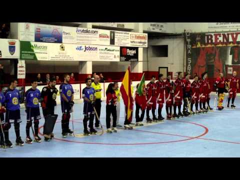 COPPA CERS -  HOCKEY SARZANA - VENDRELL (SPAGNA)  2 -4