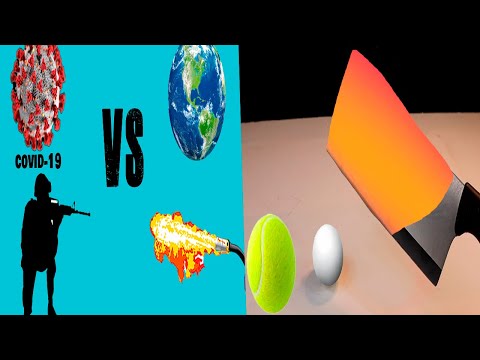 EXPERIMENT: SOLDIERS VS BLOWTORCH AND KNIFE 1000º