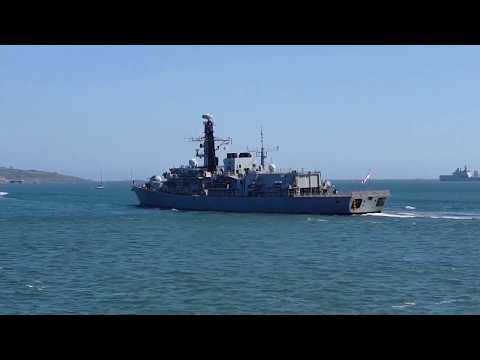 HMS WESTMINSTER ON HOME GUARD