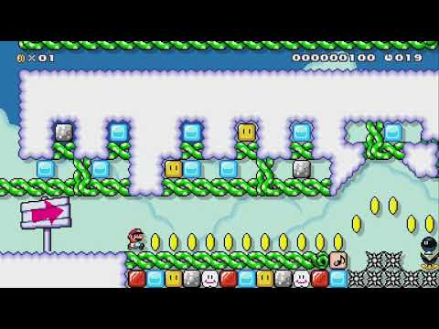 20 seconds: Ethereal Bomb Frenzy by Myu - Super Mario Maker 2 - No Commentary 1by