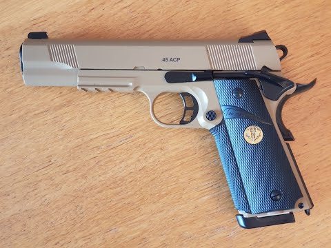 Colt 1911 Spartan STS-7 tan - Chrono - Cybergun