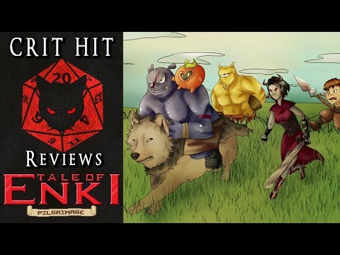 Crit Hit Reviews Tale Of Enki: Pilgrimage! A challenging RPG, with 100% more fruit monsters!