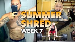 I GOT FOOD POISONING! | Summer Shred (Week 7)