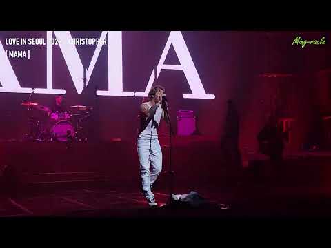 [4K] 221127 크리스토퍼 내한공연 LIVE CAM [MAMA] 《LOVE IN SEOUL 2022 - CHRISTOPHER》 @세종문화회관