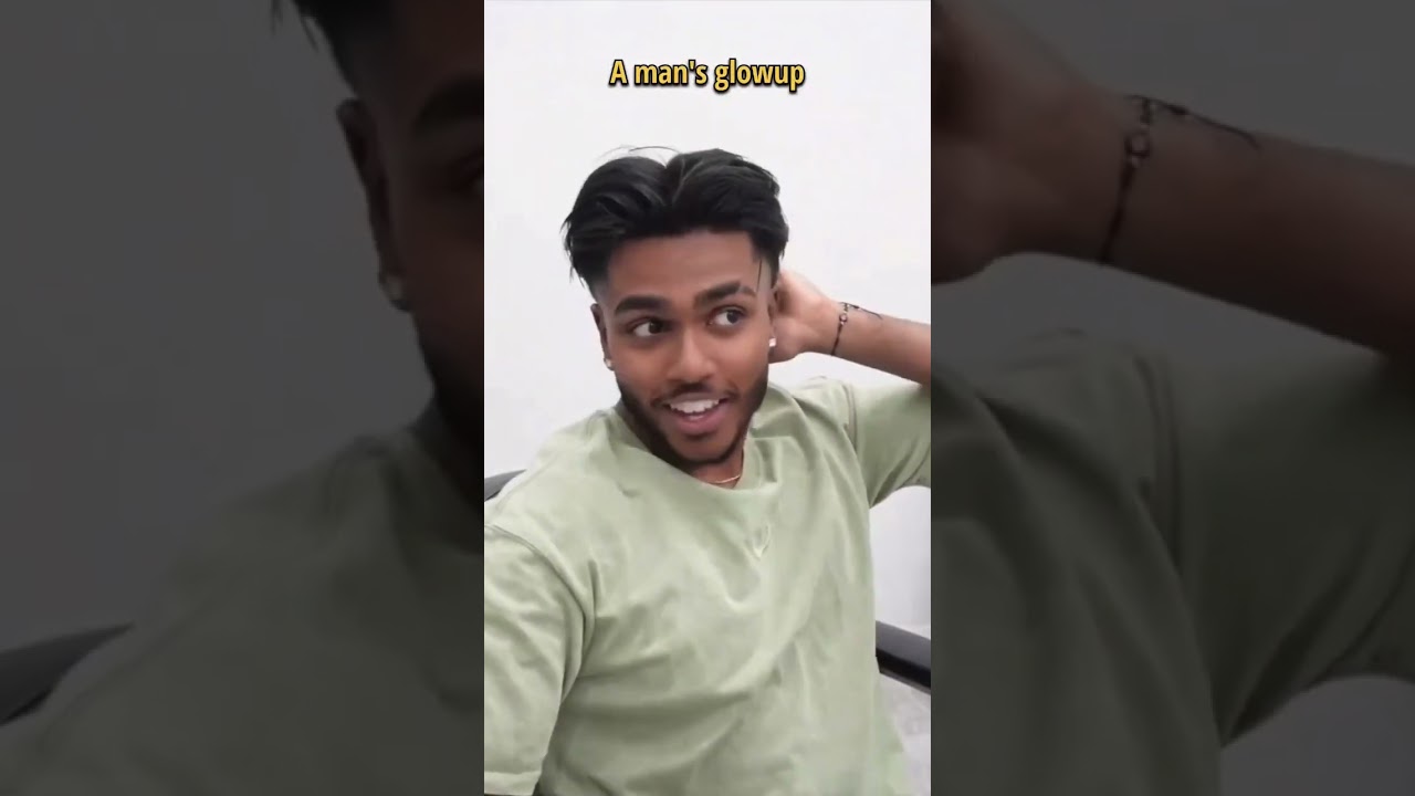 How Men Can Glow Up Without Makeup! - Mullet high taper! #menshairstyles #menshaircut #glowup