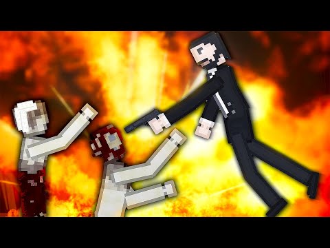 JOHN WICK FIGHTS OFF ZOMBIES - People Playground Gameplay (Zombie Apocalypse)