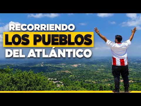 Ruta por los PUEBLOS del ATLÁNTICO: Lo que DEBES visitar 🌴🏍️