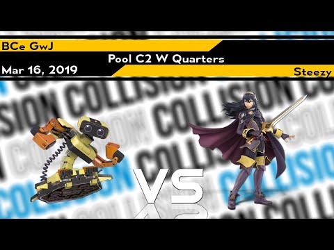 Collision 2019 - BCe | GwJ (ROB) vs Steezy (Lucina) - Pool C2 W Quarters