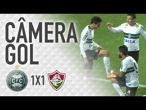 Câmera Gol - Coritiba 1 x 1 Fluminense