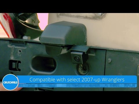 Crux rear-view camera for Jeep Wrangler | Crutchfield video