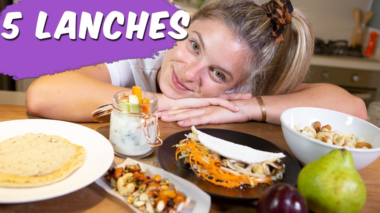 5 LANCHES RÁPIDOS E SAUDÁVEIS