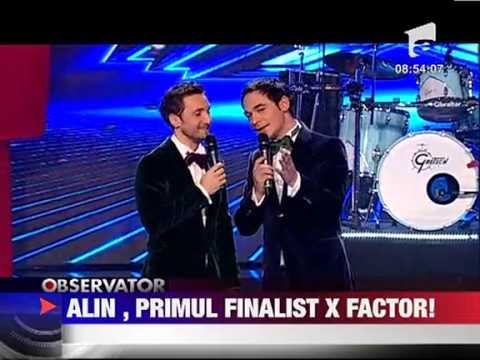 Alin Vaduva primul finalist X Factor 25 DECEMBRIE 2011