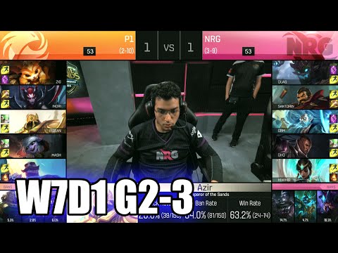 Phoenix1 vs NRG eSports | Game 3 S6 NA LCS Summer 2016 Week 7 Day 1 | P1 vs NRG G3 W7D1 1080p